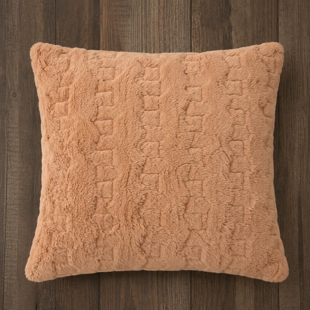 Blush Pink/ROSE PINK Velvet Decorative Throw Pillow Cover Textured Accent PILLOW